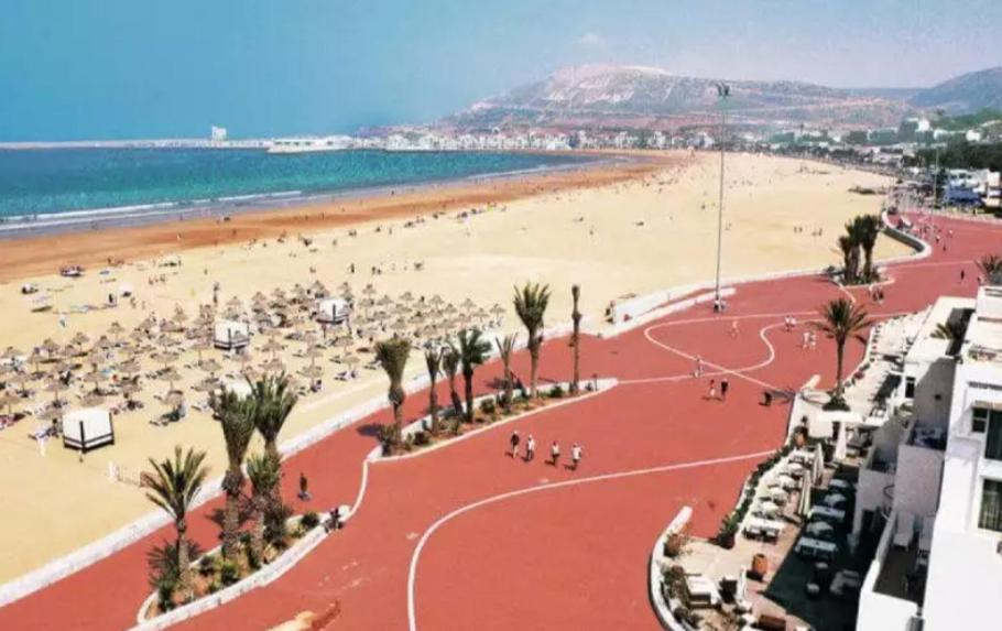 Appartement Deluxe Avec Piscine Privee Agadir Eksteriør bilde
